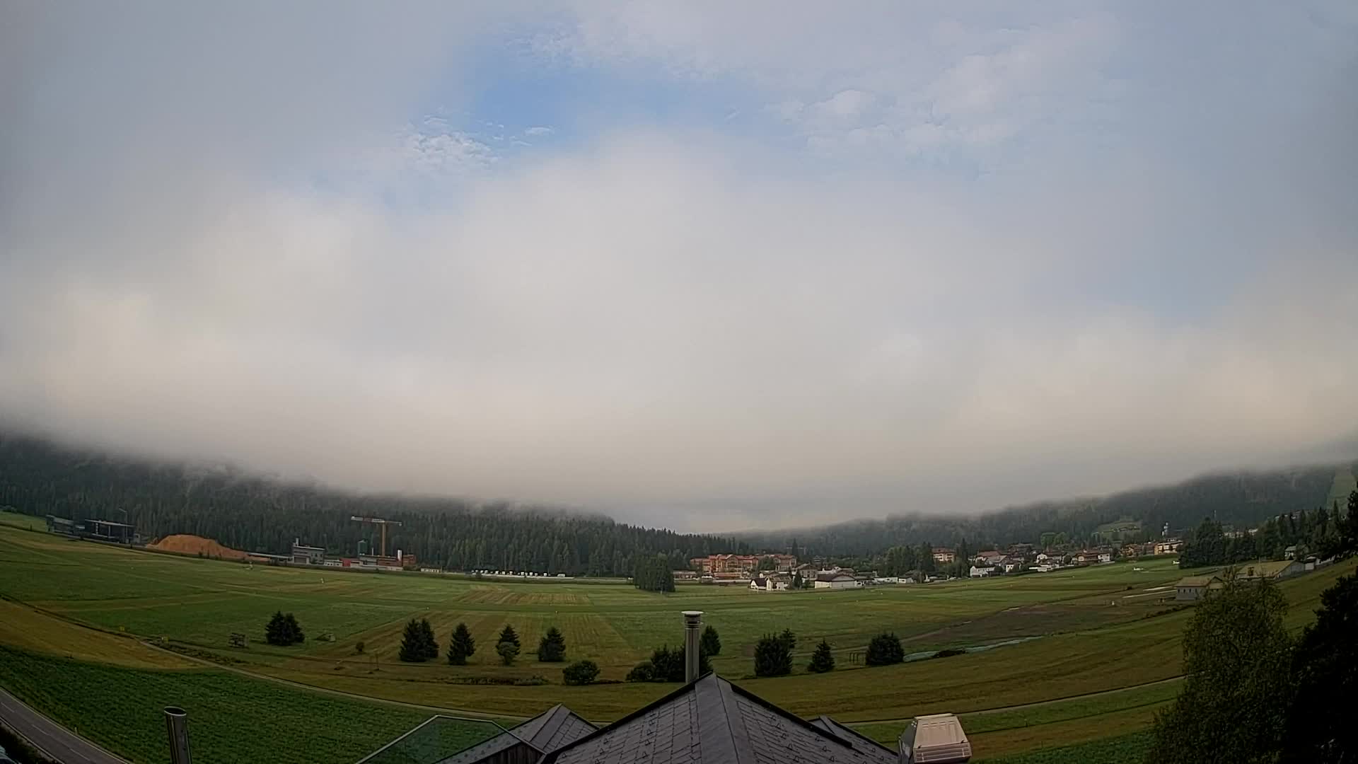 Webcam Toblach Dolomites – View from Hotel Rosengarten