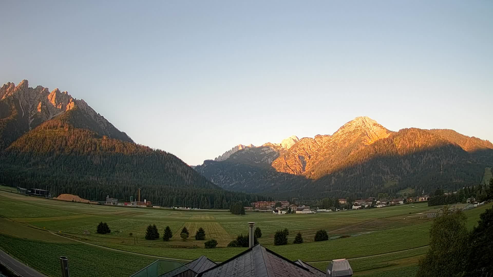 Webcam Toblach Dolomitas – Vista desde el Hotel Rosengarten