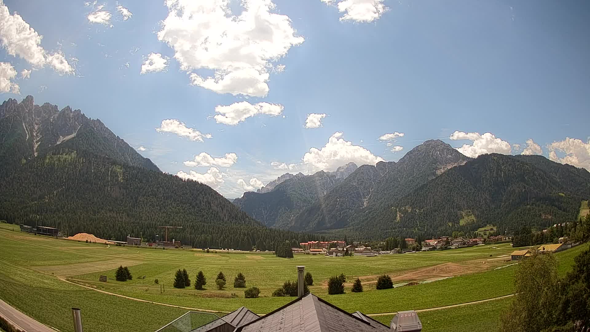 Webcam Toblach Dolomites – Vue depuis l’Hôtel Rosengarten