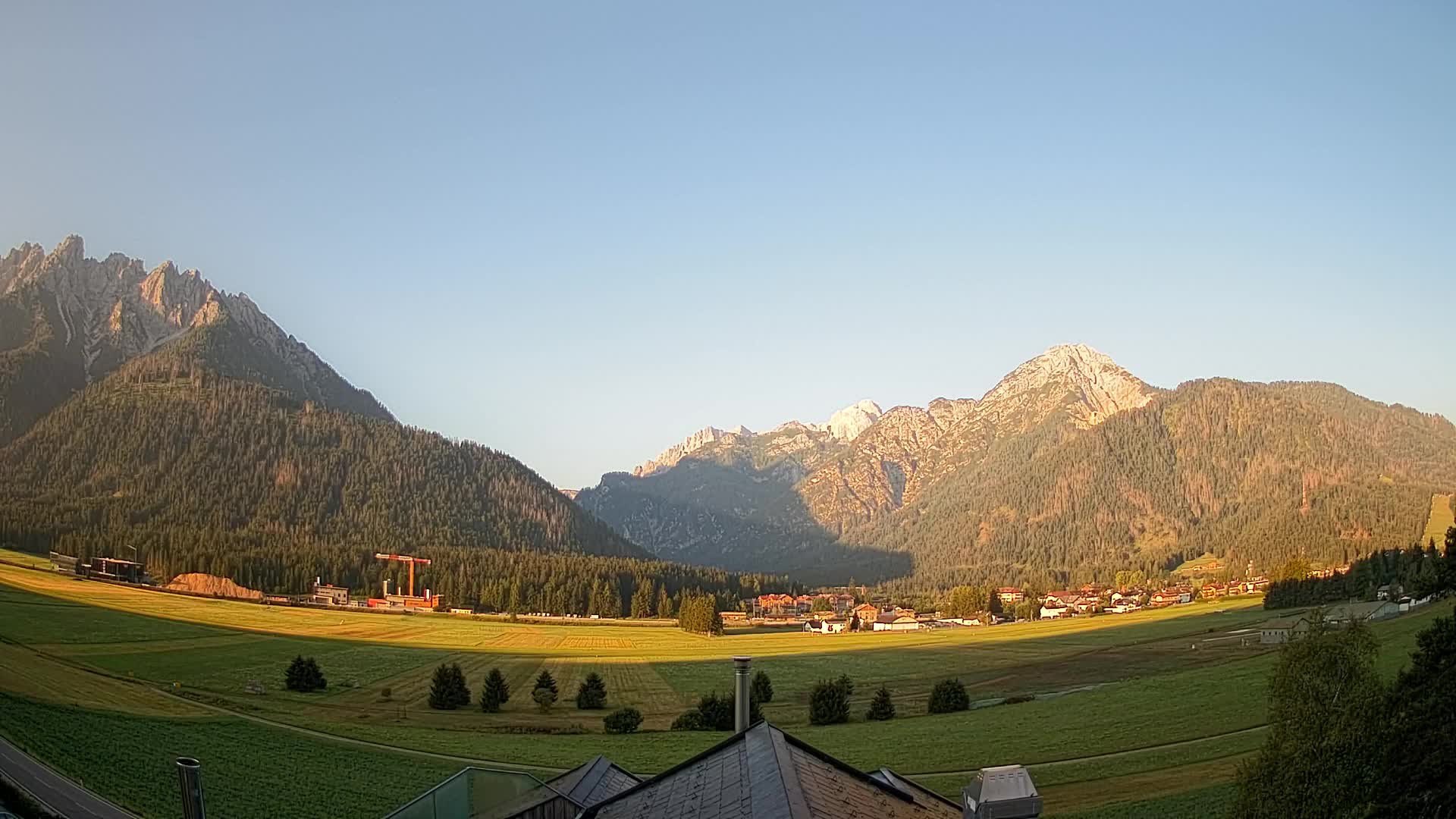 Webcam Toblach Dolomitas – Vista desde el Hotel Rosengarten