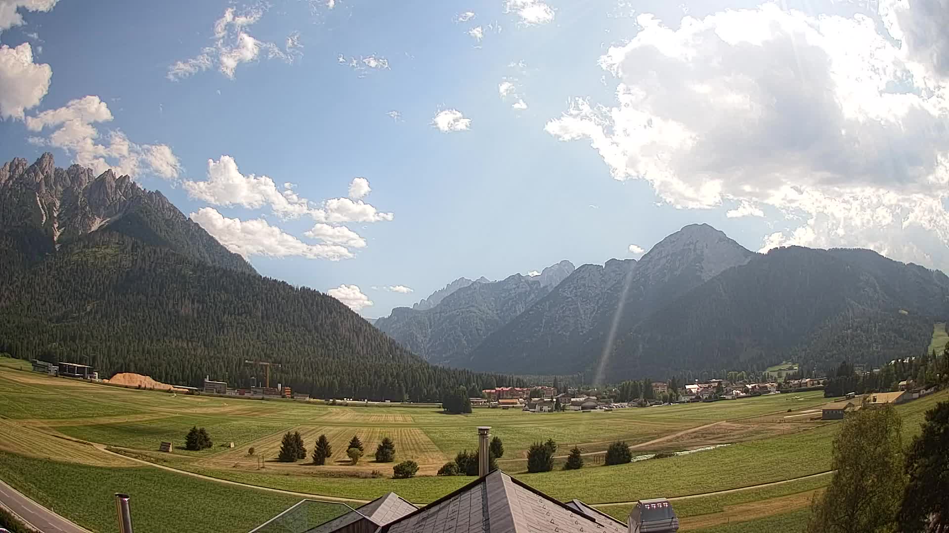 Webcam Toblach Dolomites – Vue depuis l’Hôtel Rosengarten