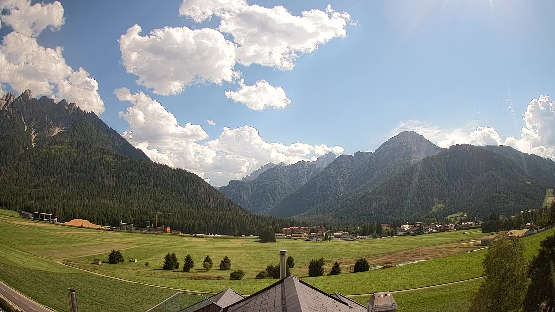 Webcam Dobbiaco Dolomiti – Vista dall’Hotel Rosengarten