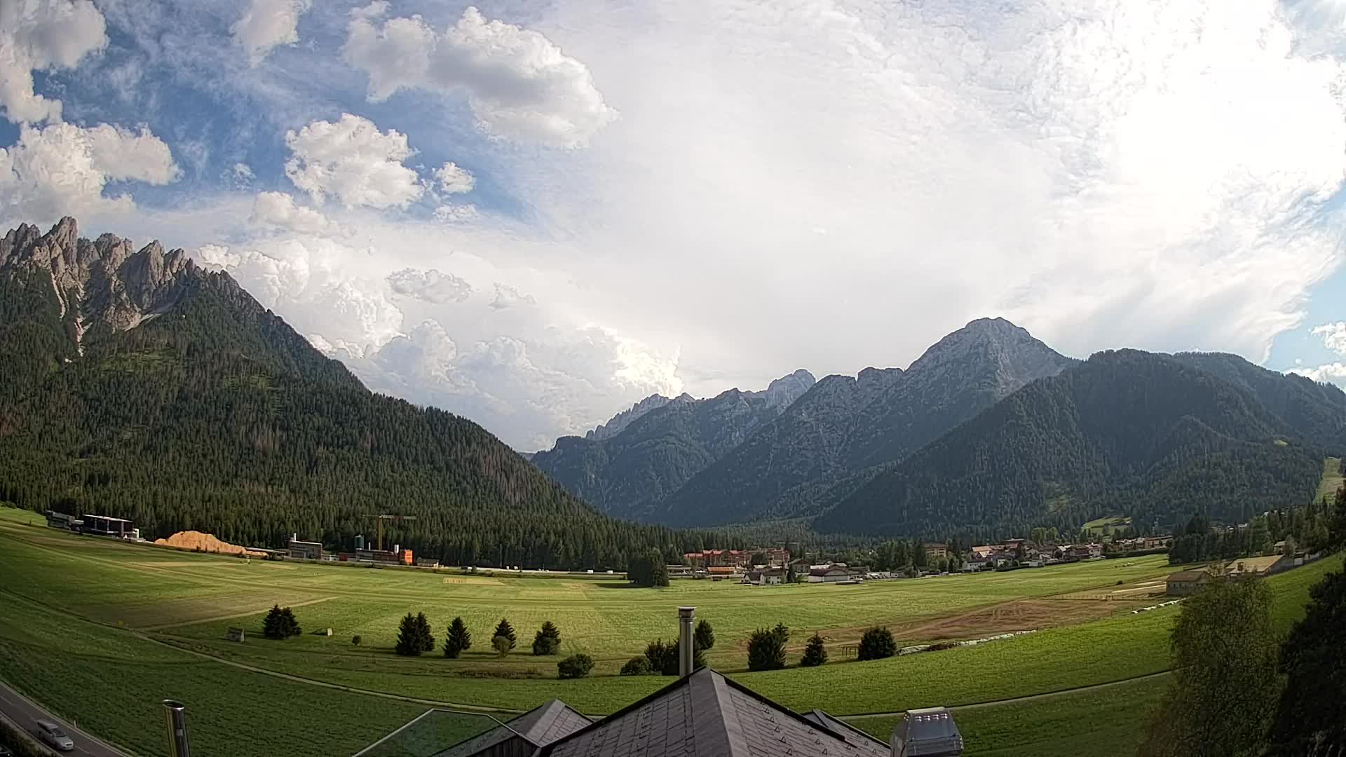 Webcam Toblach Dolomiten – Blick vom Hotel Rosengarten