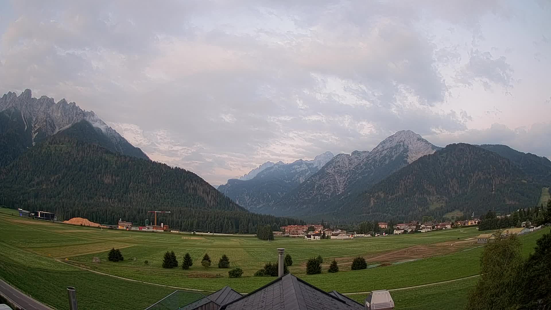 Webcam Toblach Dolomiten – Blick vom Hotel Rosengarten