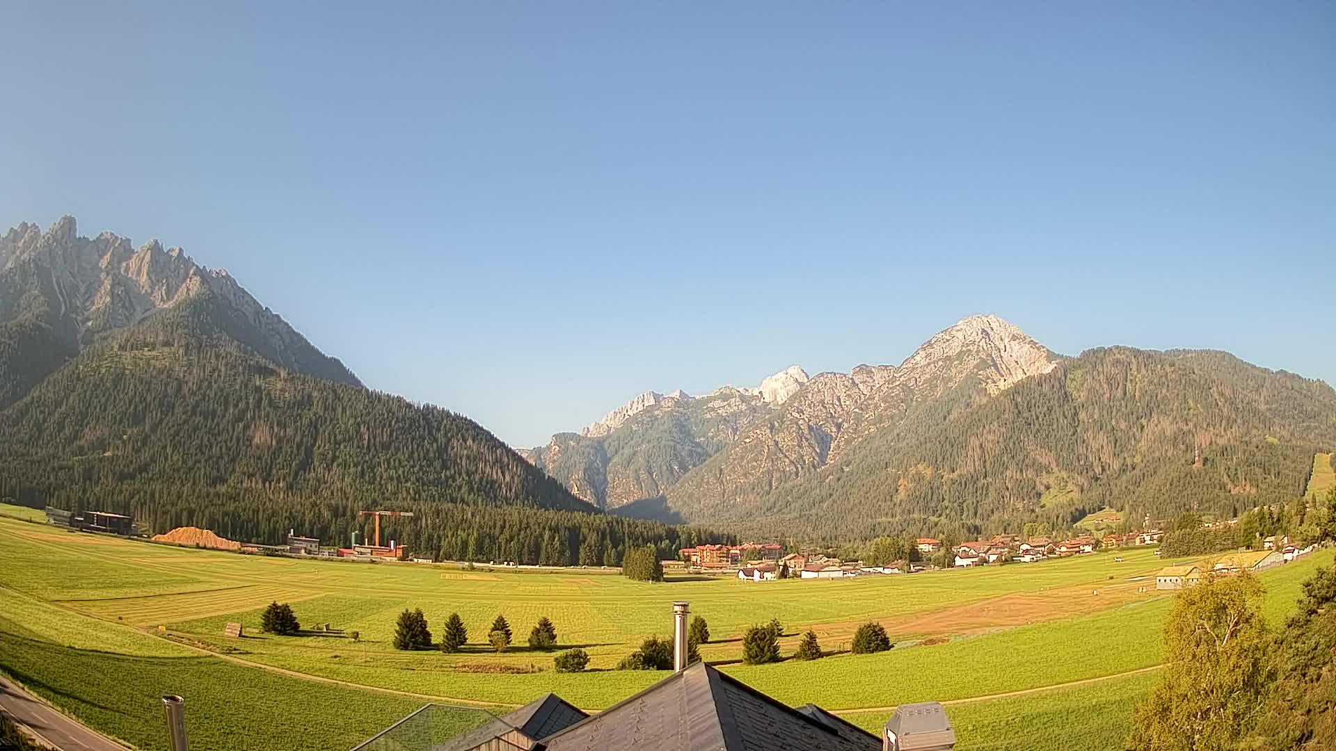 Webcam Toblach Dolomitas – Vista desde el Hotel Rosengarten