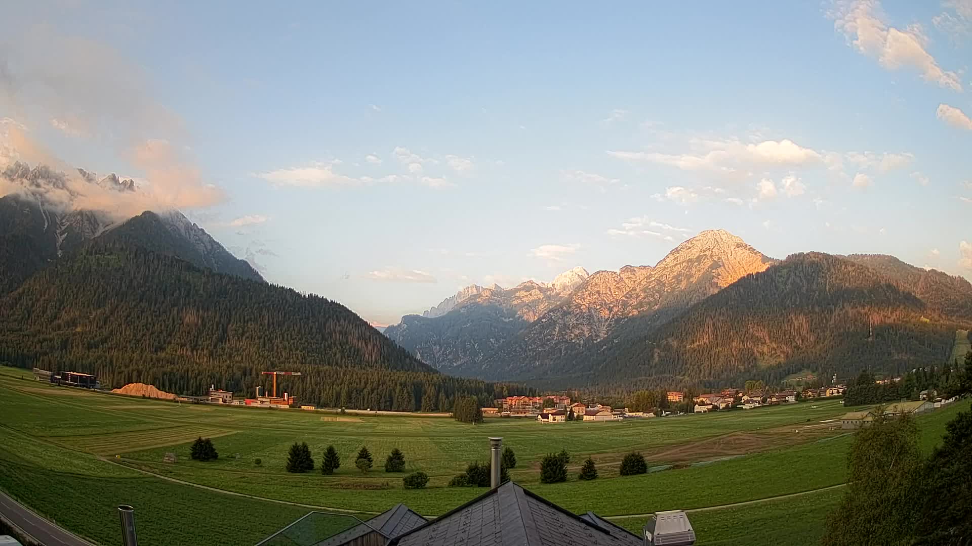 Webcam Toblach Dolomitas – Vista desde el Hotel Rosengarten