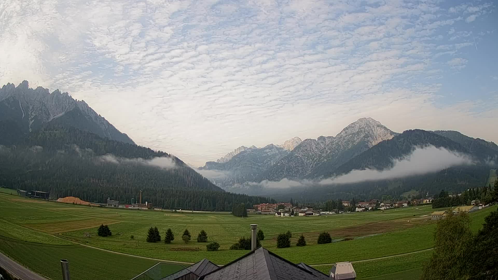 Webcam Toblach Dolomitas – Vista desde el Hotel Rosengarten