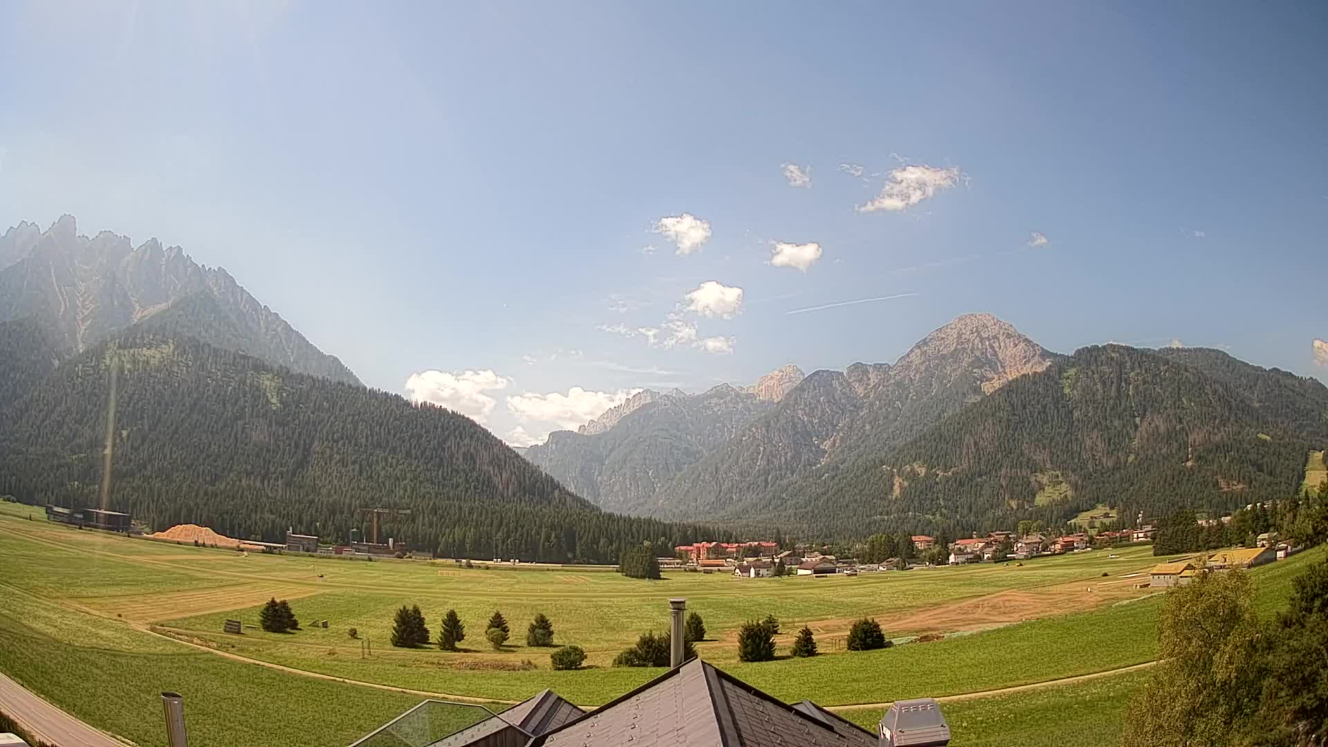 Webcam Toblach Dolomitas – Vista desde el Hotel Rosengarten