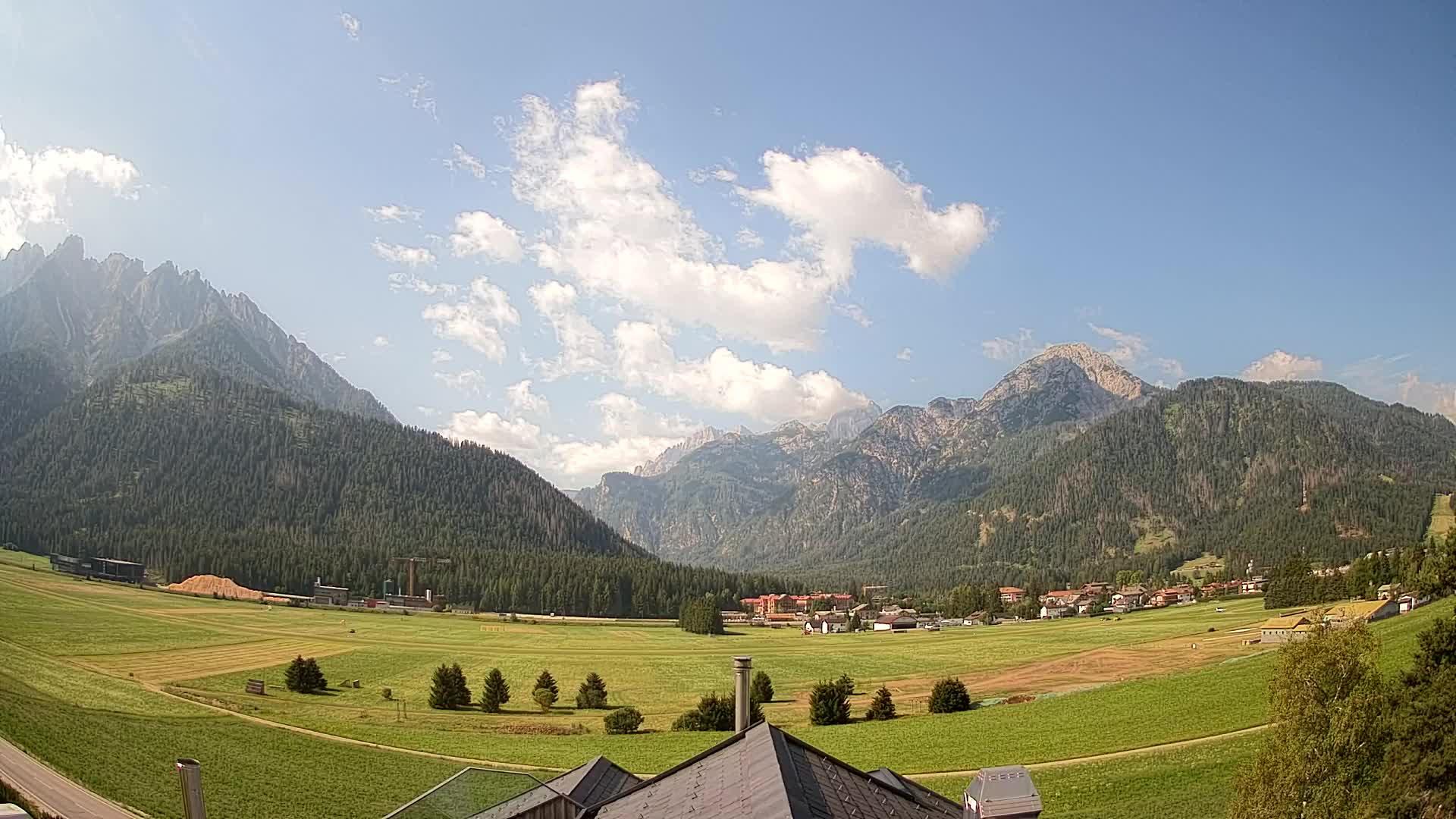 Webcam Toblach Dolomitas – Vista desde el Hotel Rosengarten