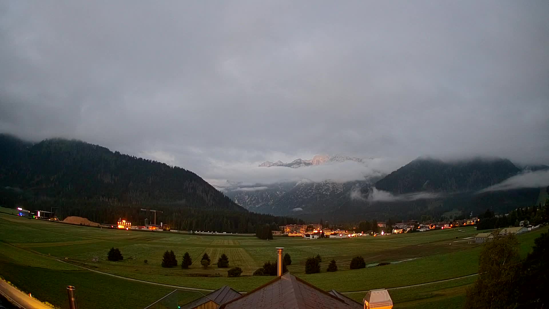 Webcam Toblach Dolomiten – Blick vom Hotel Rosengarten