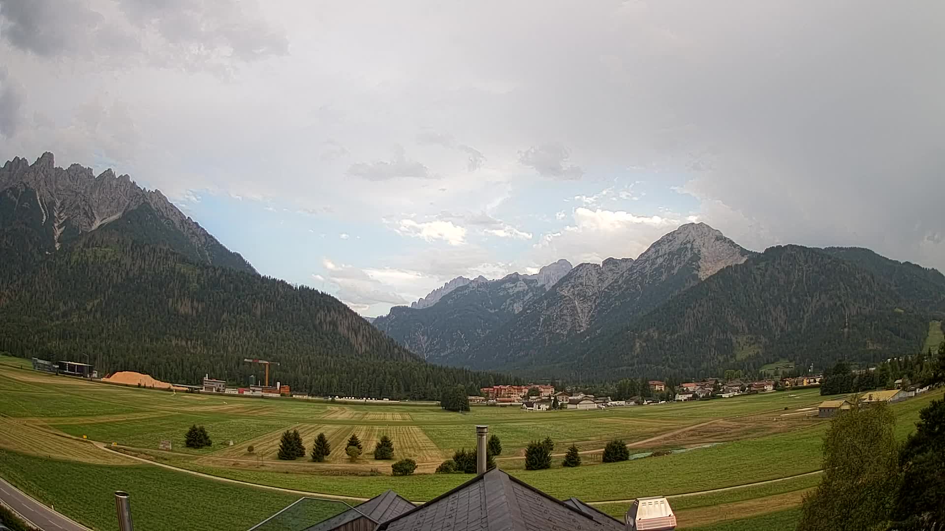 Webcam Toblach Dolomiten – Blick vom Hotel Rosengarten