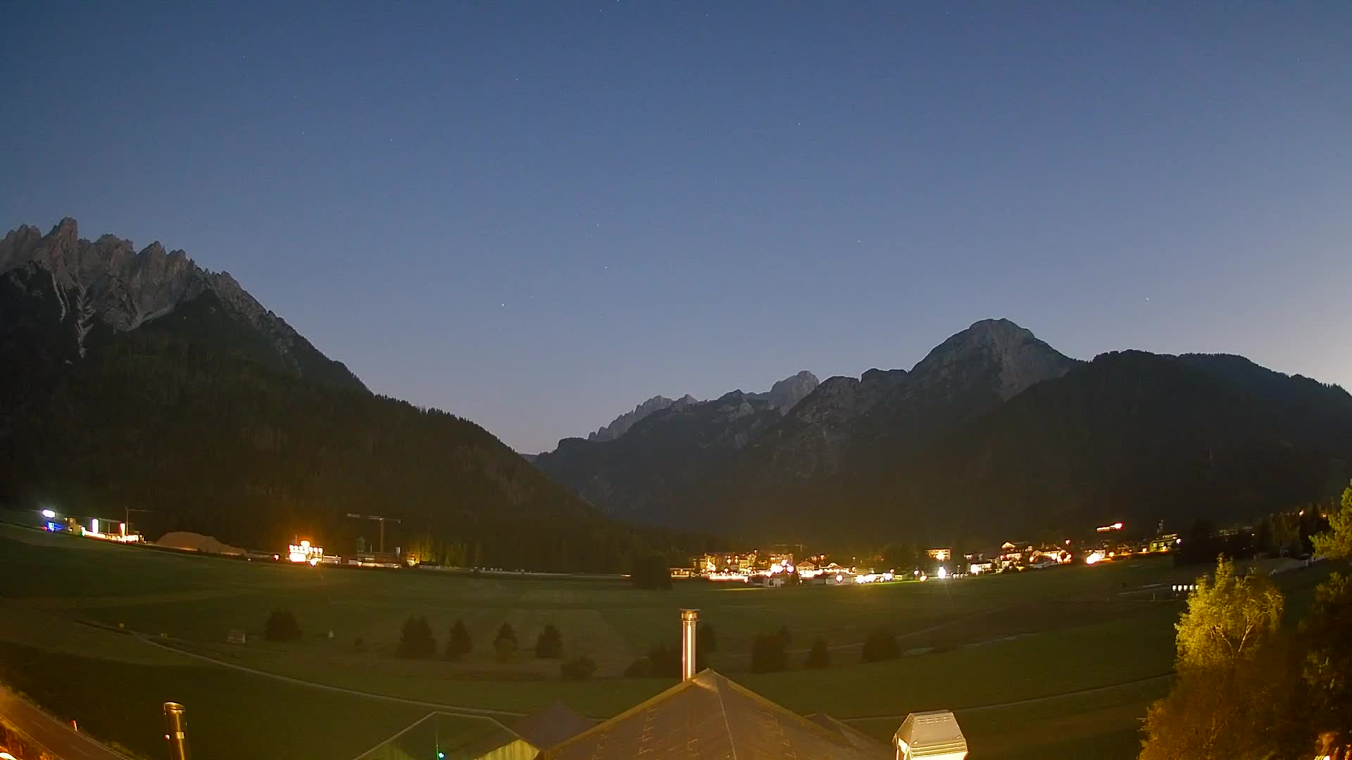 Webcam Toblach Dolomiten – Blick vom Hotel Rosengarten