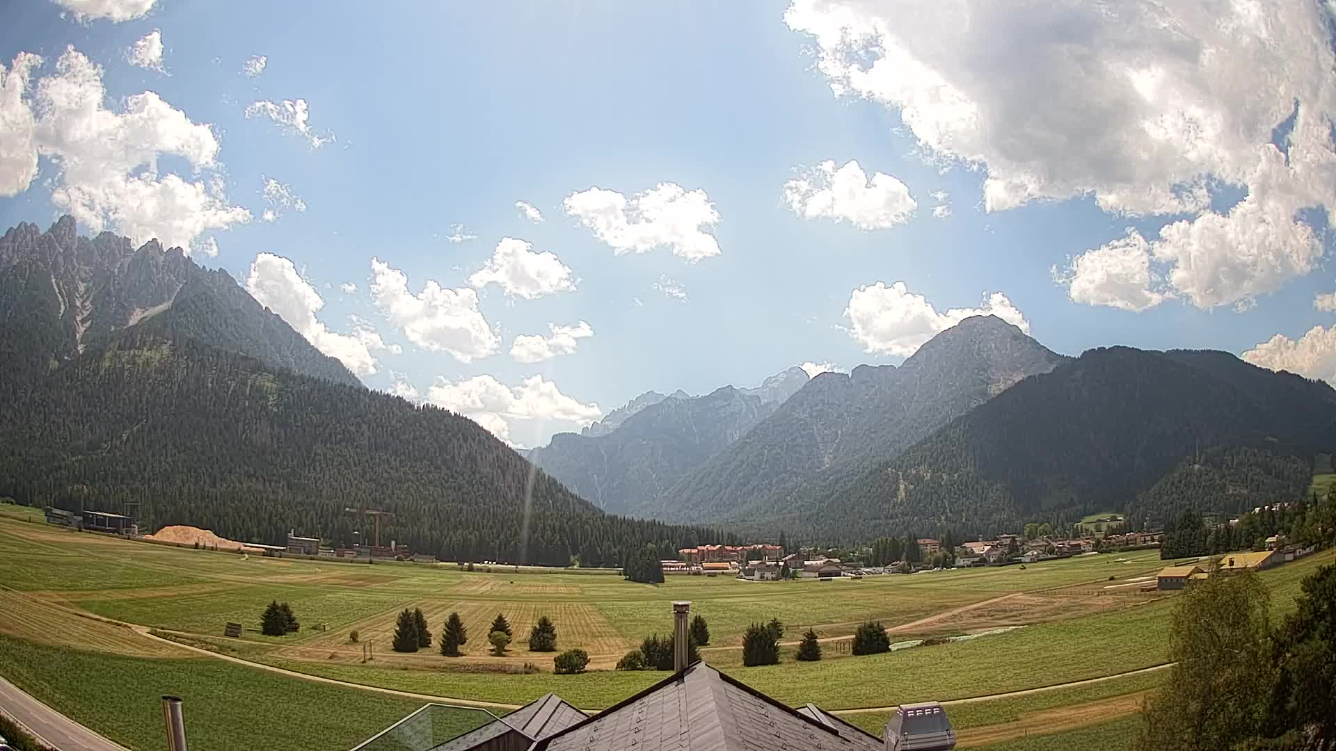 Webcam Toblach Dolomitas – Vista desde el Hotel Rosengarten