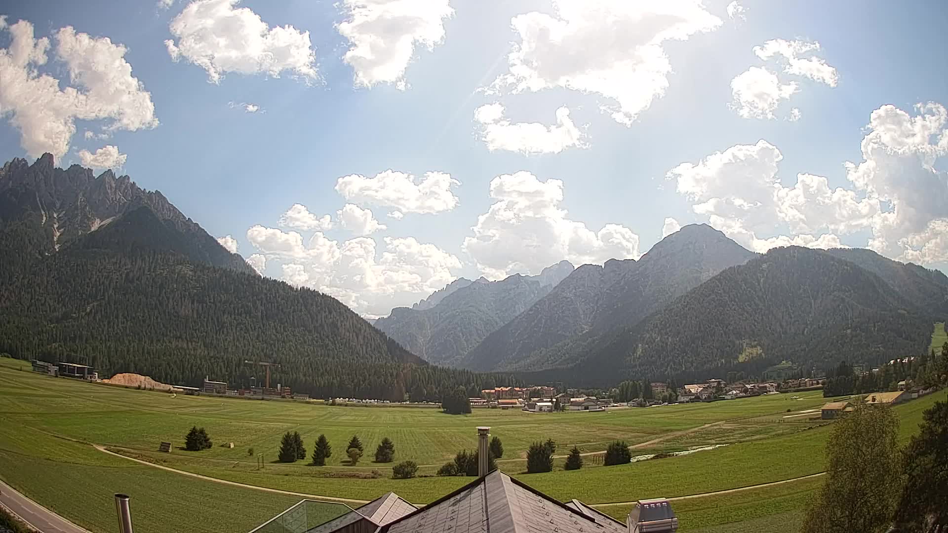 Webcam Toblach Dolomitas – Vista desde el Hotel Rosengarten