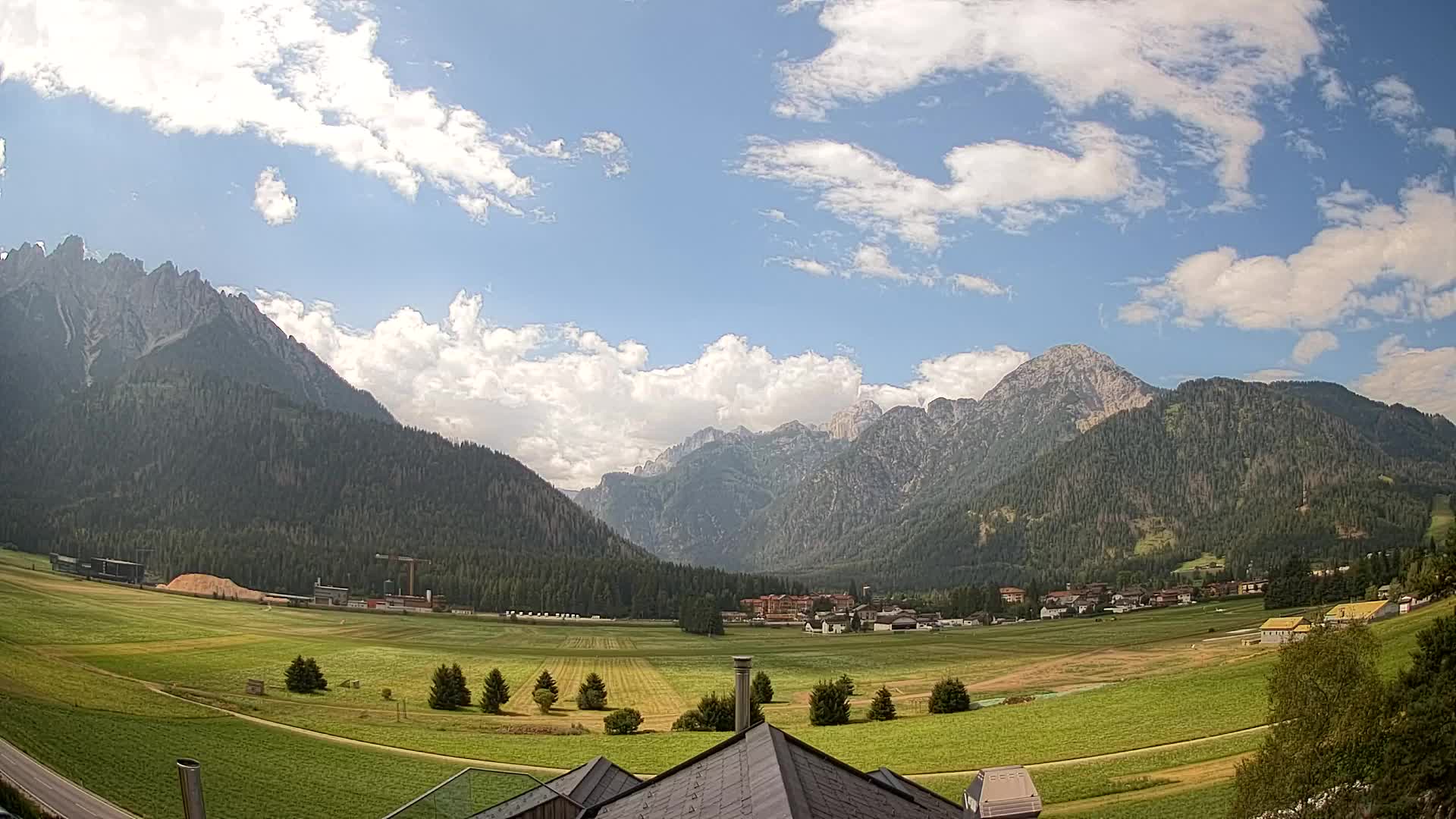 Webcam Toblach Dolomitas – Vista desde el Hotel Rosengarten