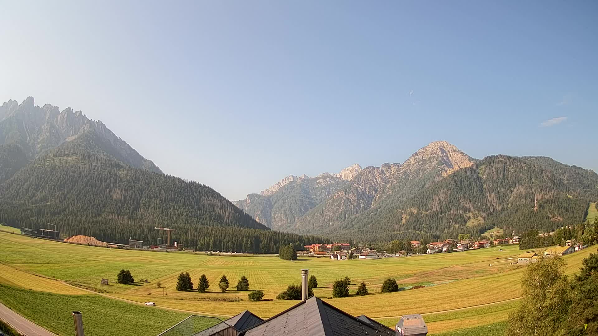 Webcam Toblach Dolomiten – Blick vom Hotel Rosengarten