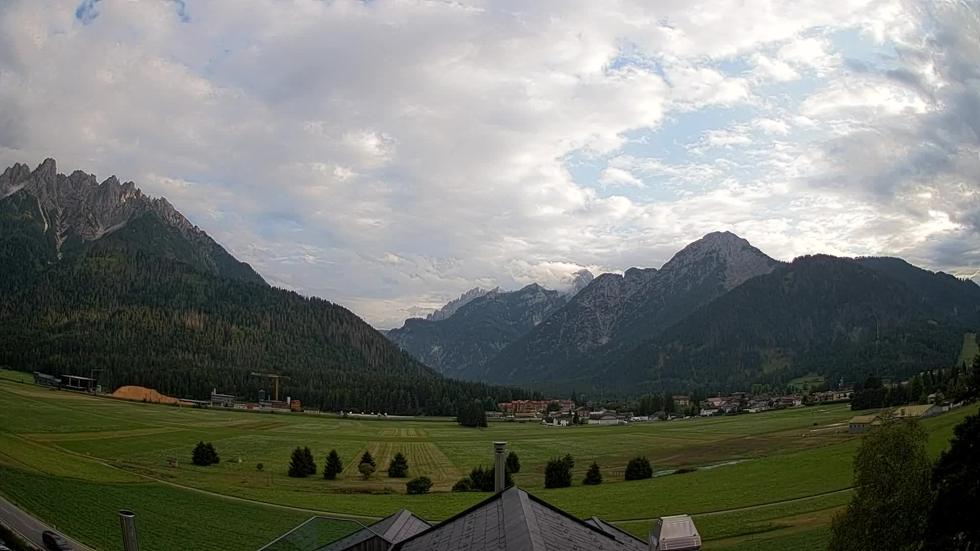 Webcam Toblach Dolomiten – Blick vom Hotel Rosengarten