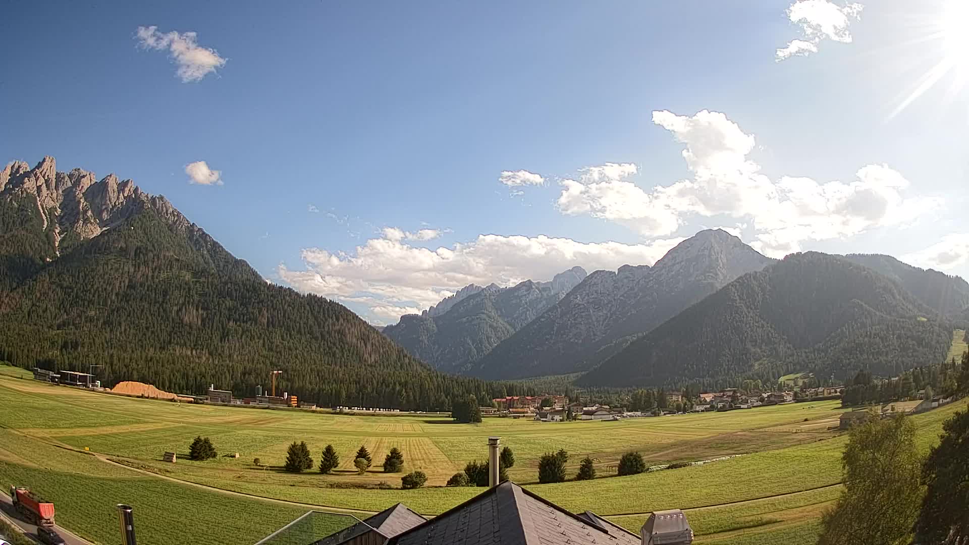 Webcam Toblach Dolomitas – Vista desde el Hotel Rosengarten