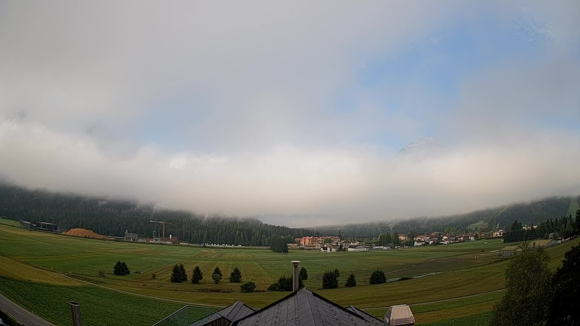 Webcam Toblach Dolomitas – Vista desde el Hotel Rosengarten