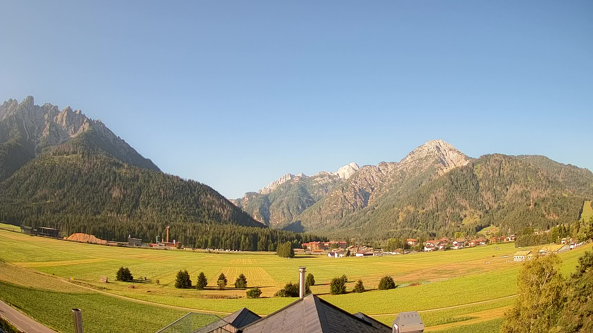Webcam Toblach Dolomitas – Vista desde el Hotel Rosengarten