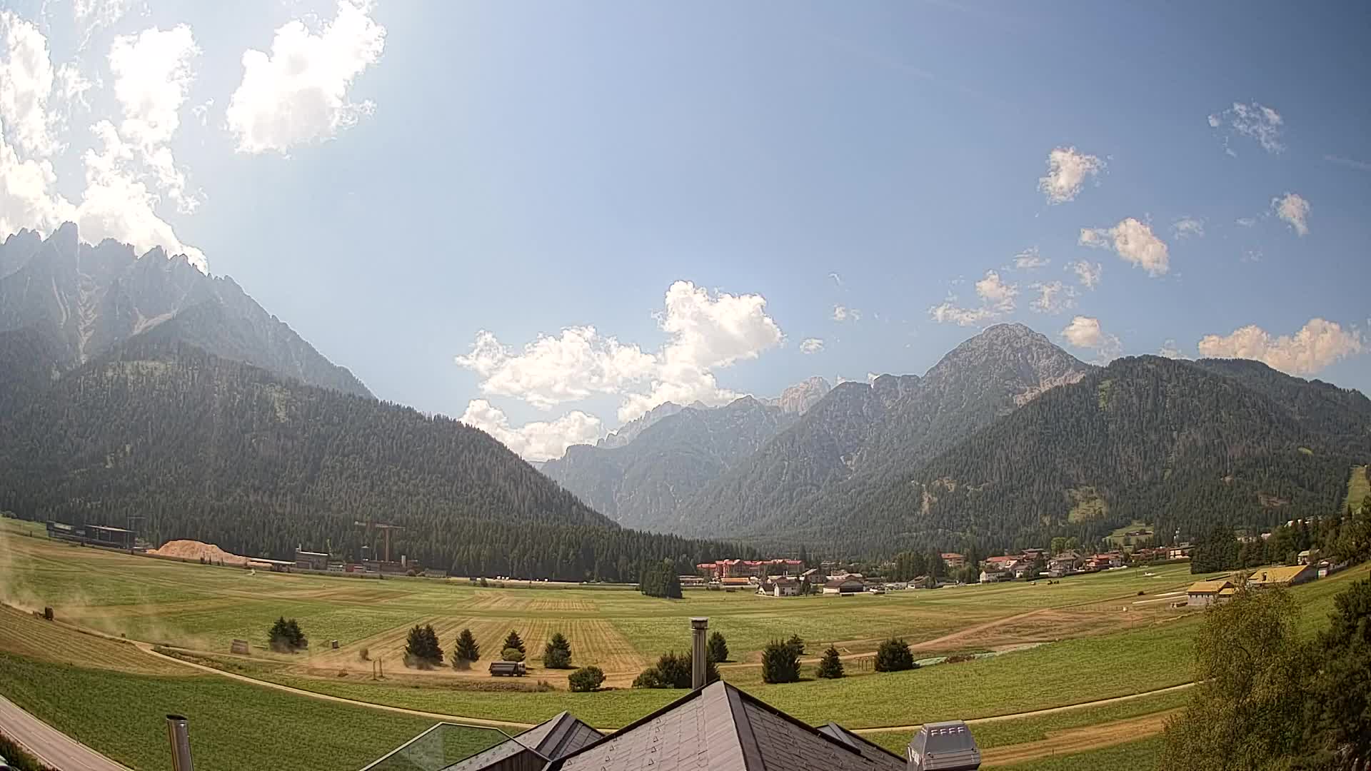 Webcam Toblach Dolomiten – Blick vom Hotel Rosengarten