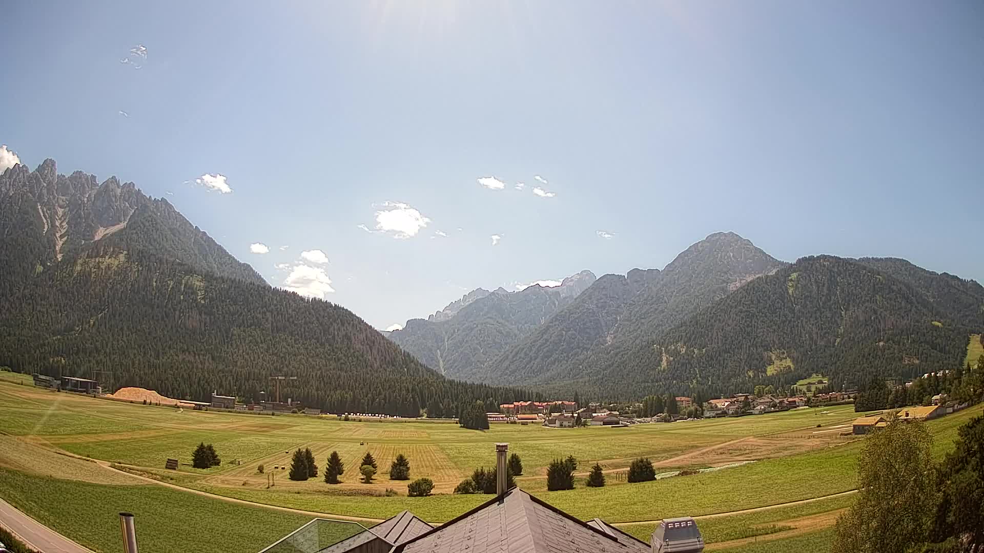 Webcam Toblach Dolomiten – Blick vom Hotel Rosengarten