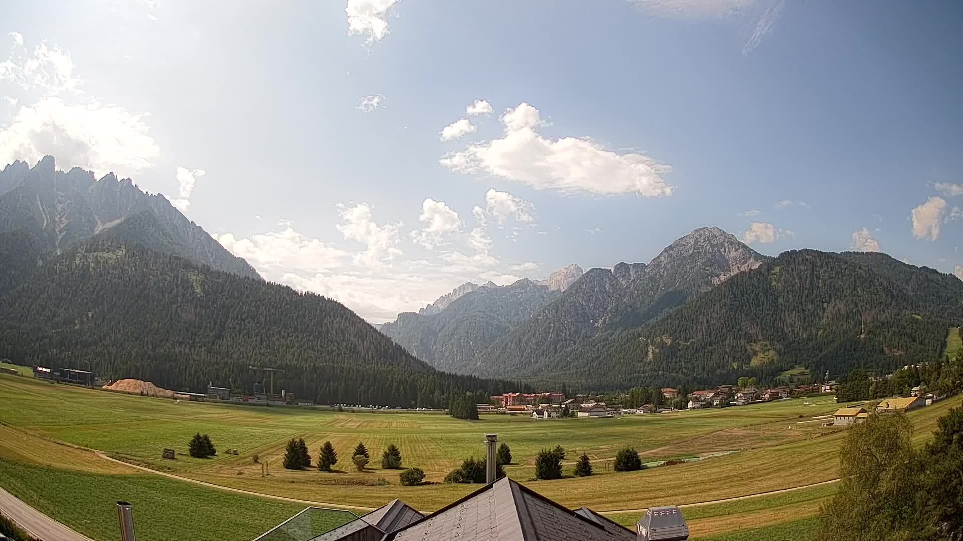 Webcam Toblach Dolomitas – Vista desde el Hotel Rosengarten