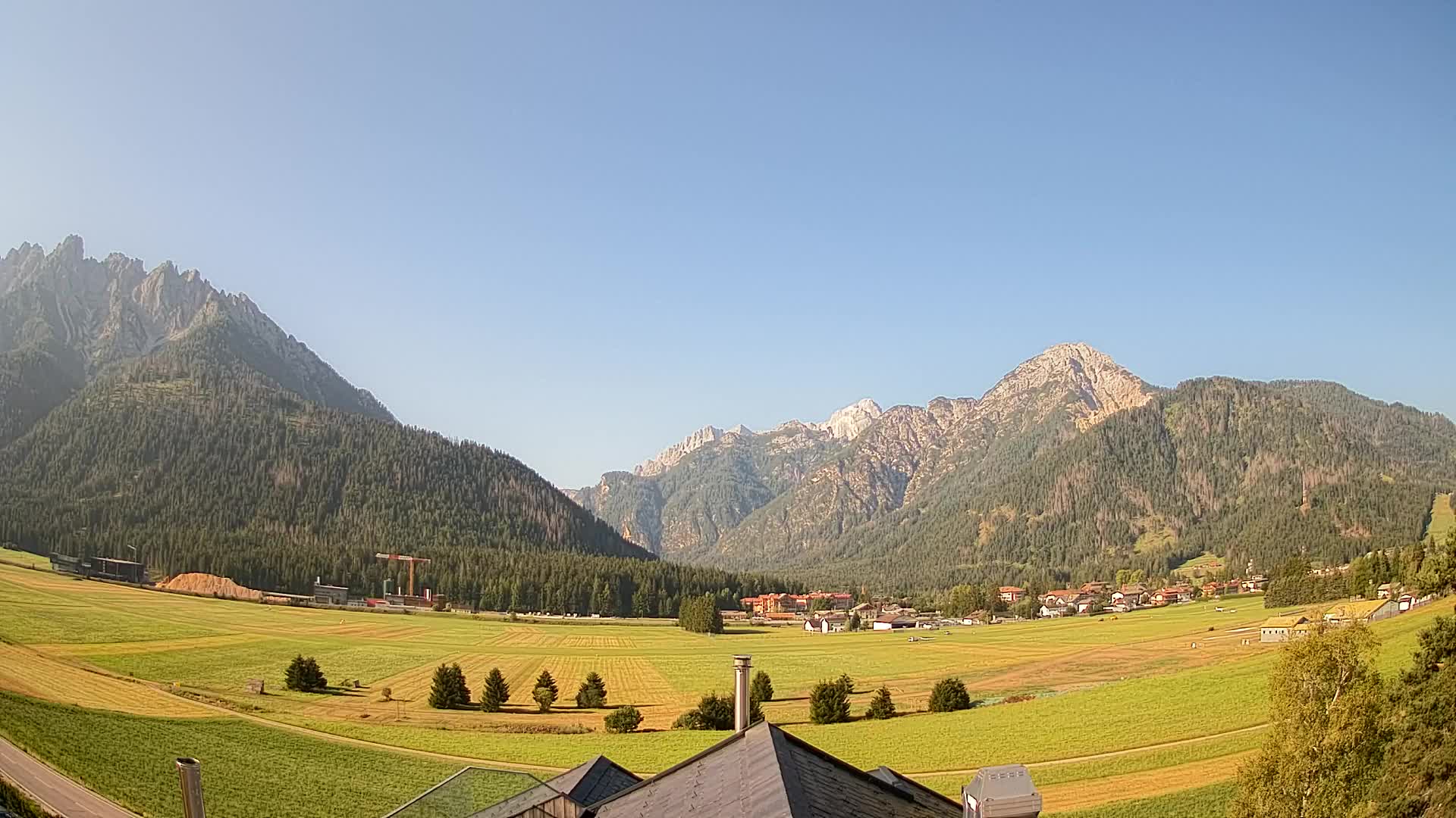 Webcam Toblach Dolomiten – Blick vom Hotel Rosengarten