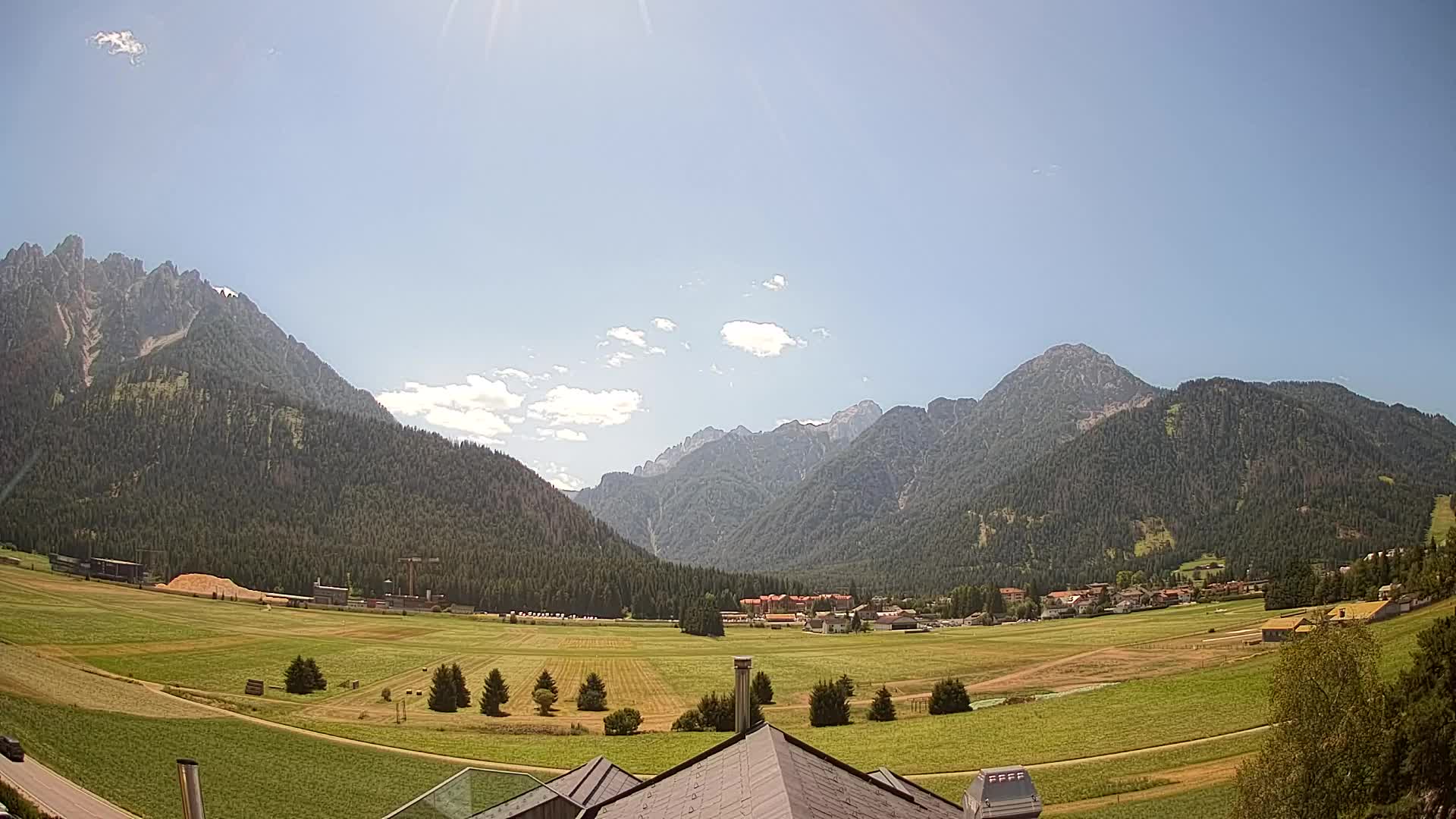 Webcam Toblach Dolomitas – Vista desde el Hotel Rosengarten