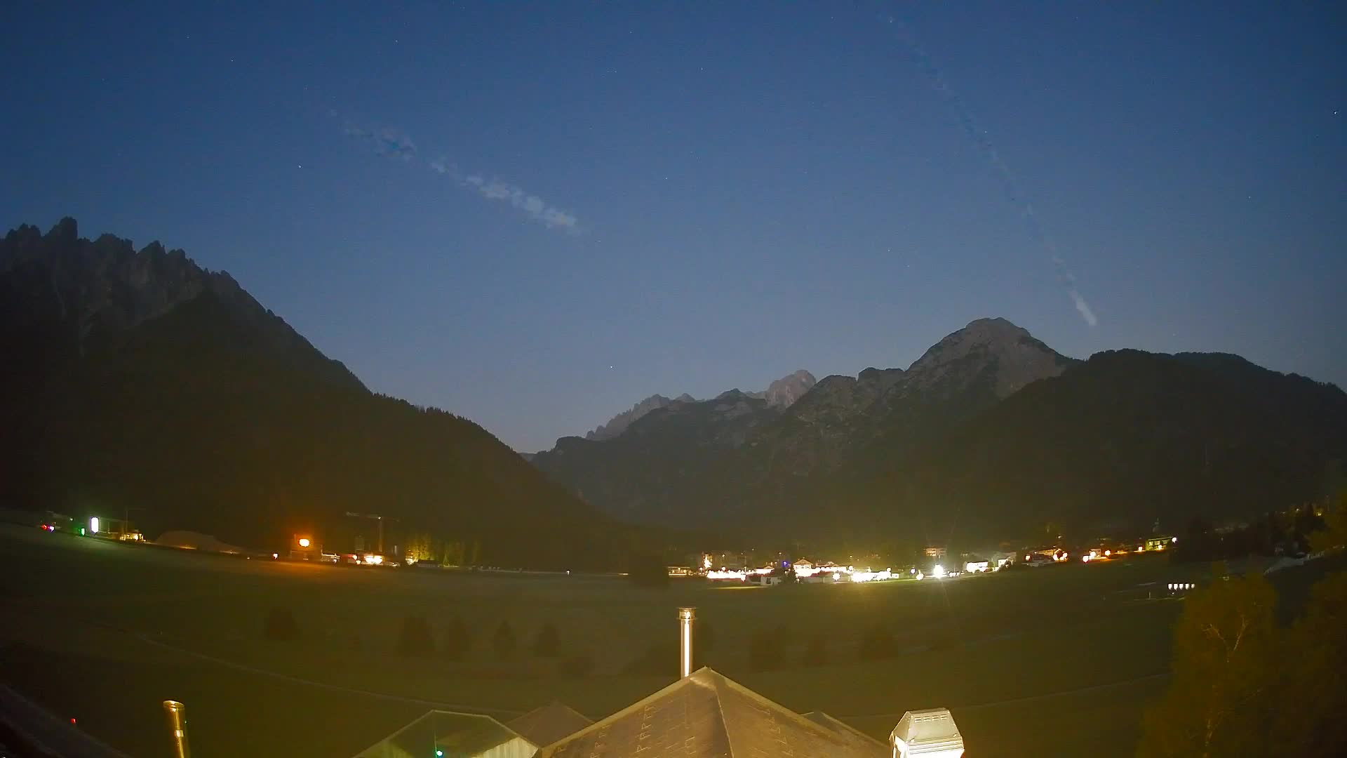 Webcam Toblach Dolomitas – Vista desde el Hotel Rosengarten