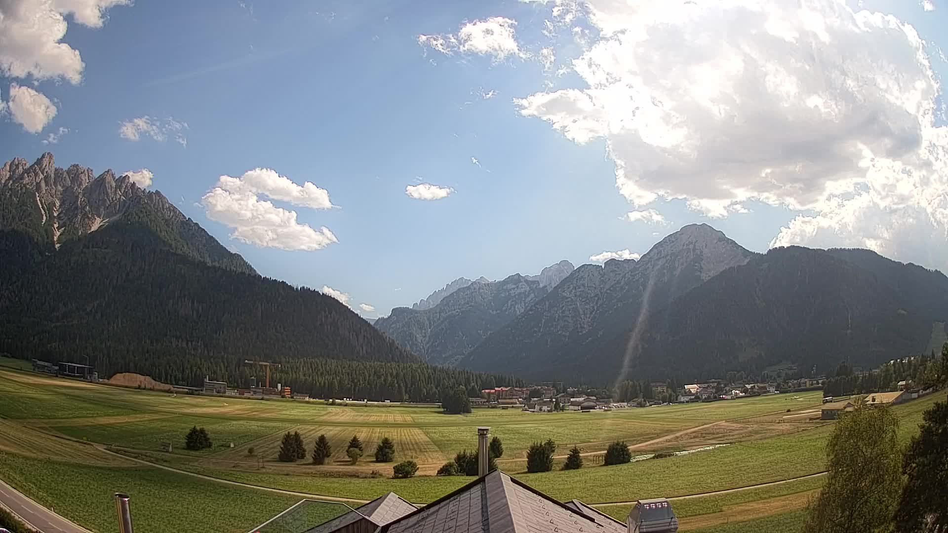 Webcam Dobbiaco Dolomiti – Vista dall’Hotel Rosengarten