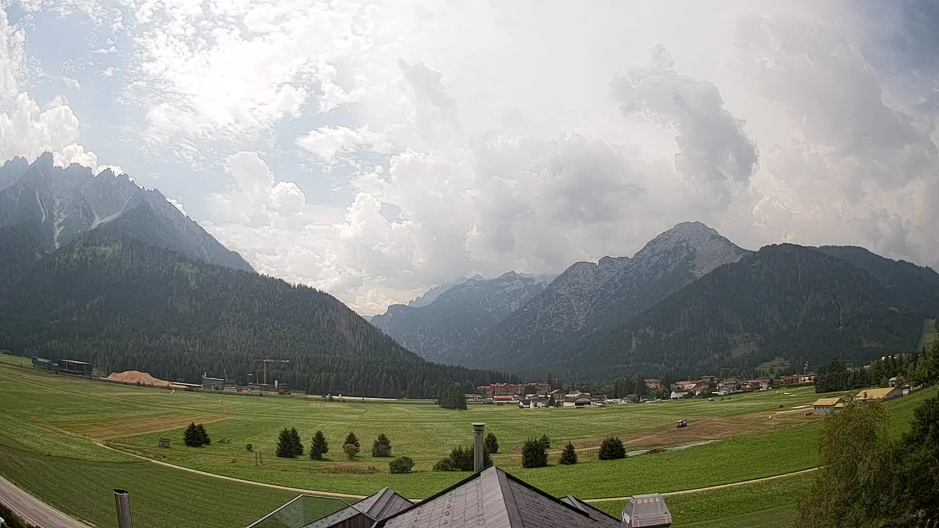 Webcam Toblach Dolomitas – Vista desde el Hotel Rosengarten