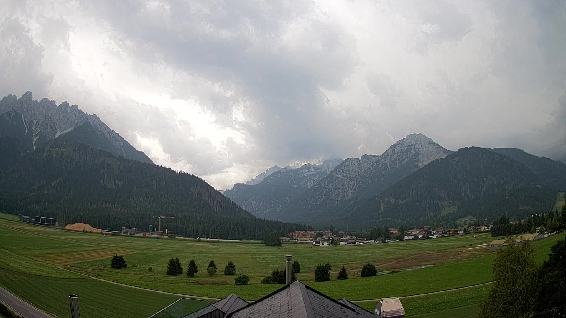 Webcam Toblach Dolomiten – Blick vom Hotel Rosengarten