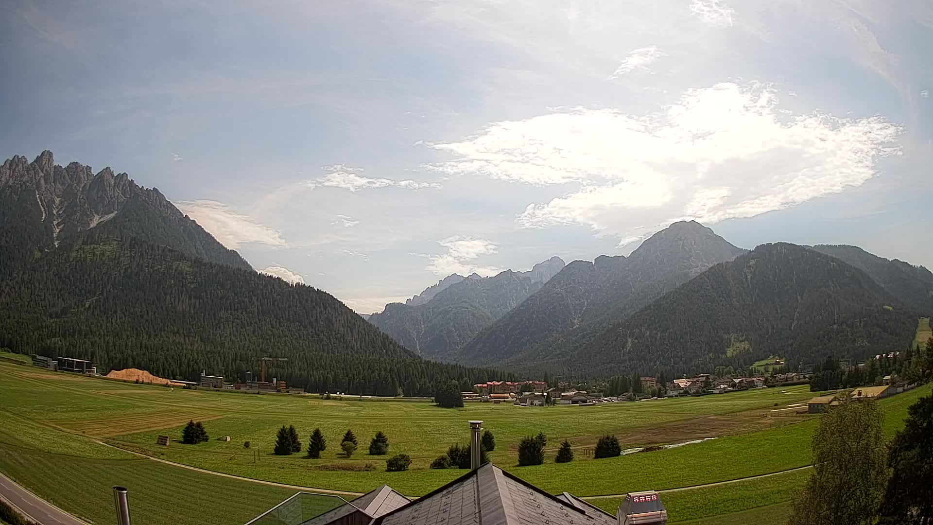 Webcam Toblach Dolomiten – Blick vom Hotel Rosengarten