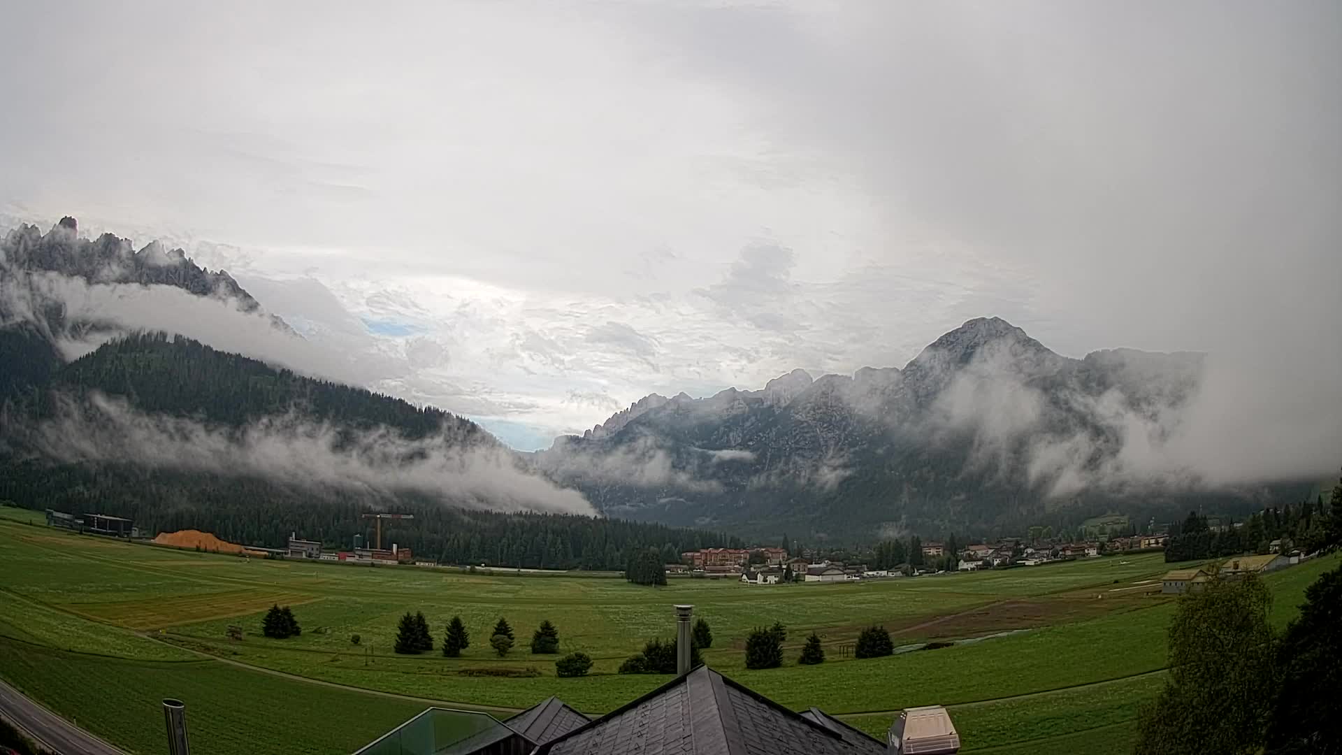 Webcam Toblach Dolomitas – Vista desde el Hotel Rosengarten