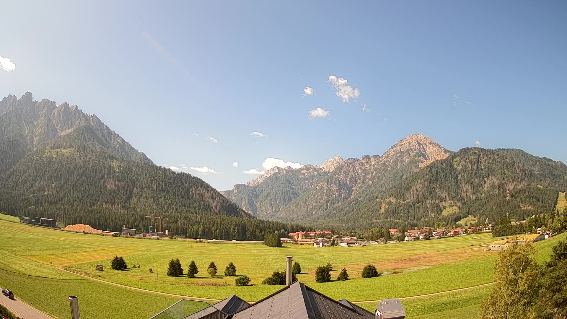 Webcam Toblach Dolomitas – Vista desde el Hotel Rosengarten
