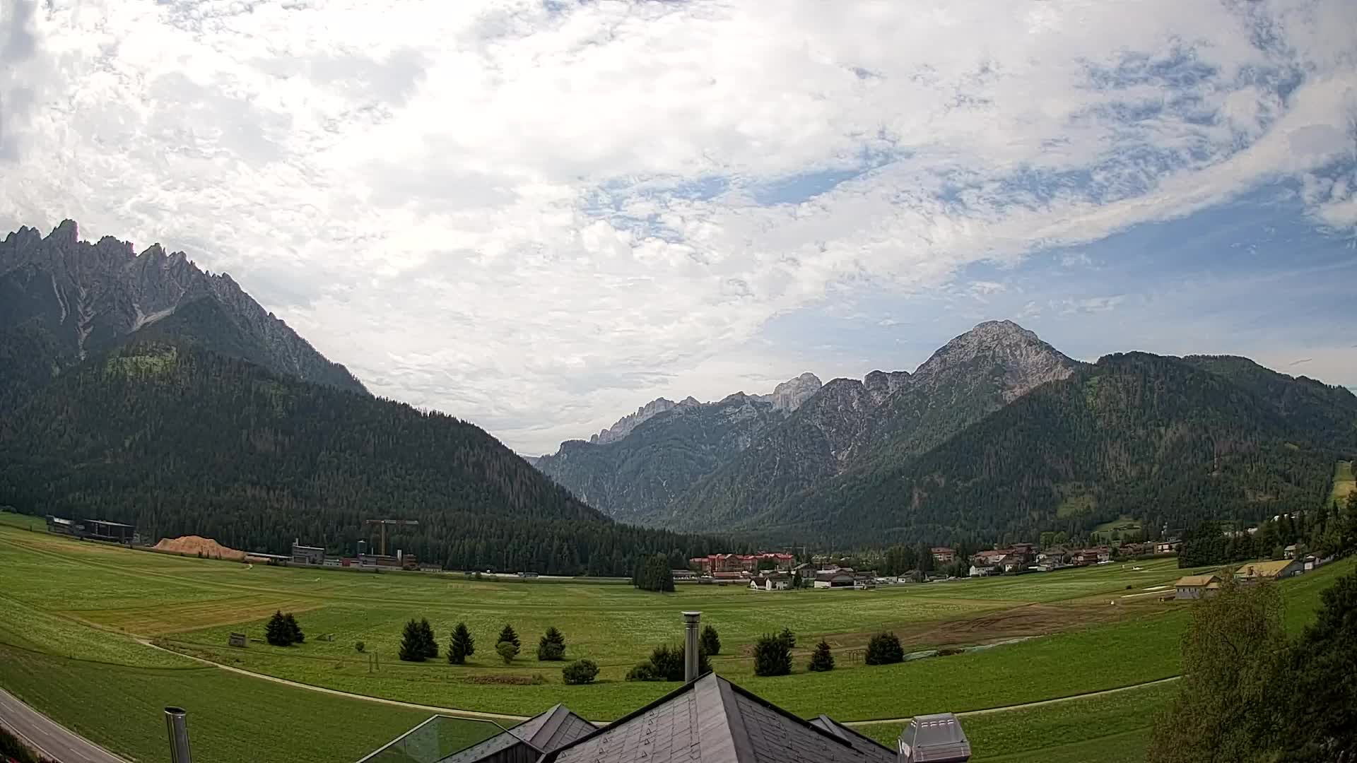 Webcam Toblach Dolomites – Vue depuis l’Hôtel Rosengarten