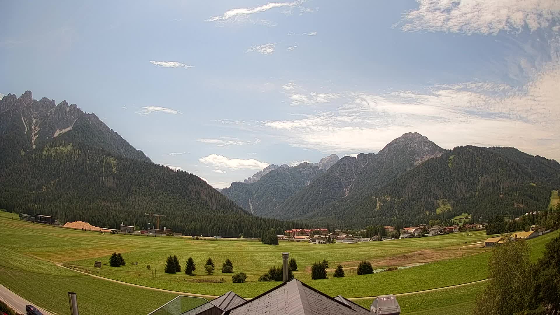 Webcam Toblach Dolomites – Vue depuis l’Hôtel Rosengarten