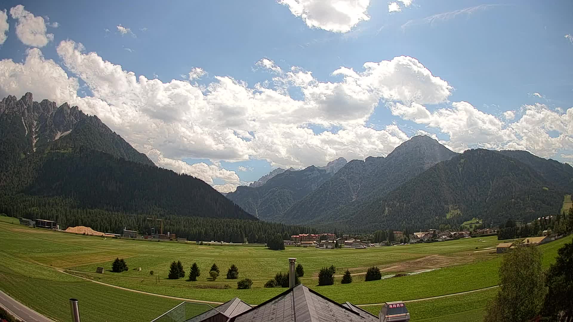 Webcam Toblach Dolomitas – Vista desde el Hotel Rosengarten