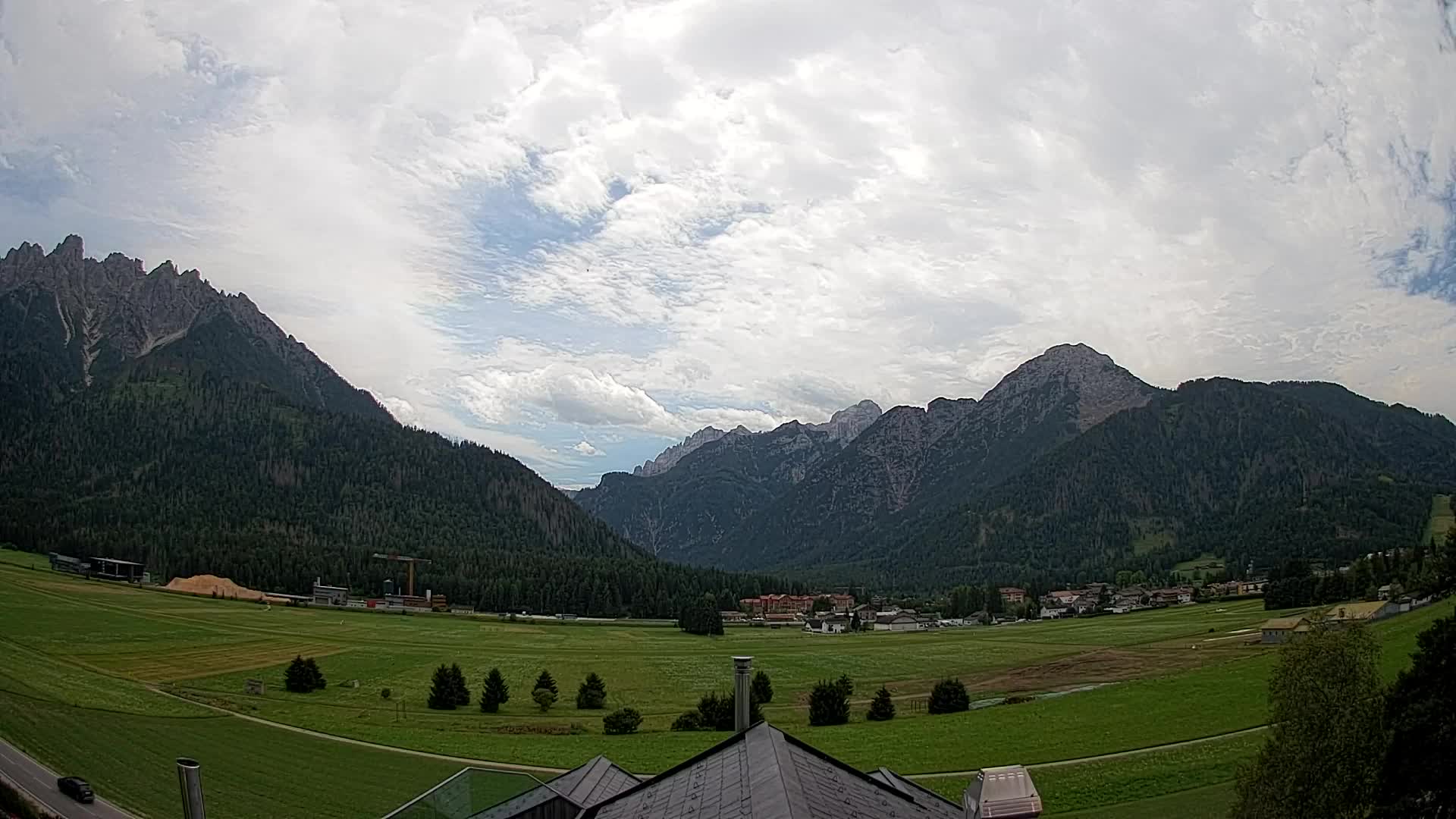 Webcam Toblach Dolomites – Vue depuis l’Hôtel Rosengarten