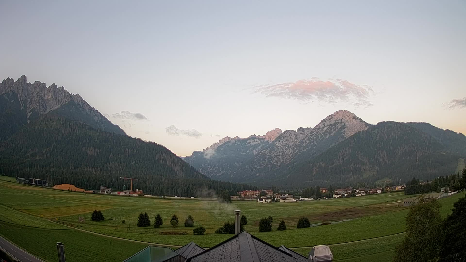 Webcam Toblach Dolomites – Vue depuis l’Hôtel Rosengarten