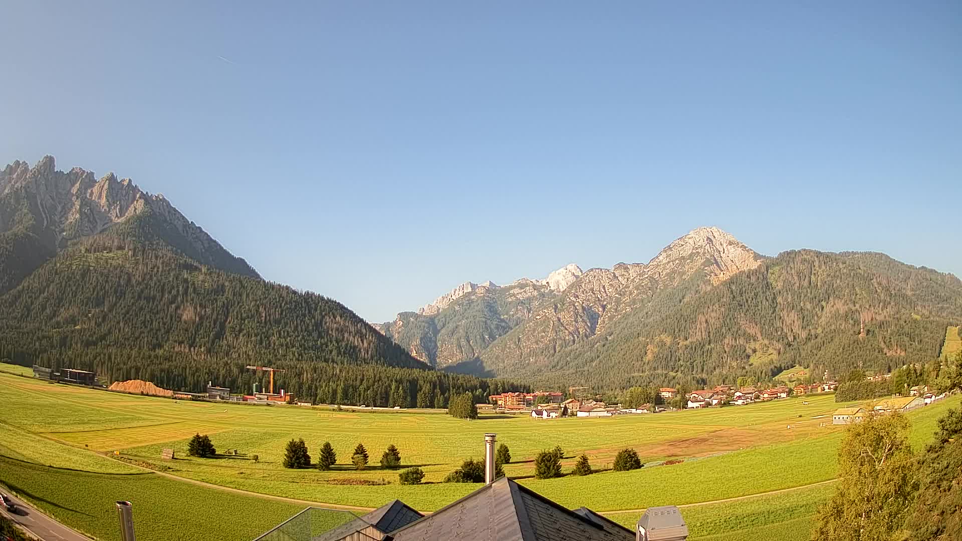 Webcam Toblach Dolomiten – Blick vom Hotel Rosengarten