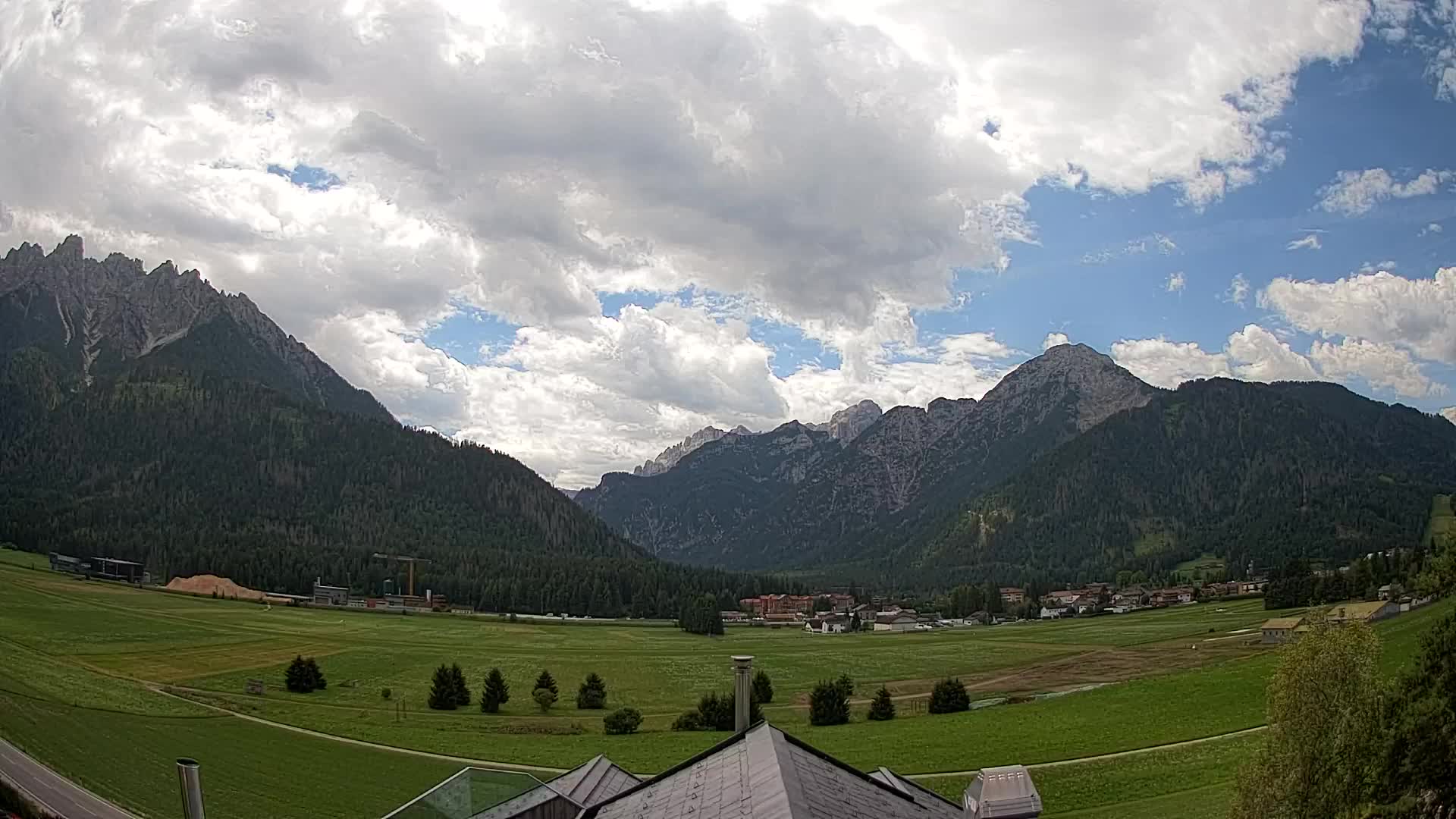 Webcam Toblach Dolomitas – Vista desde el Hotel Rosengarten