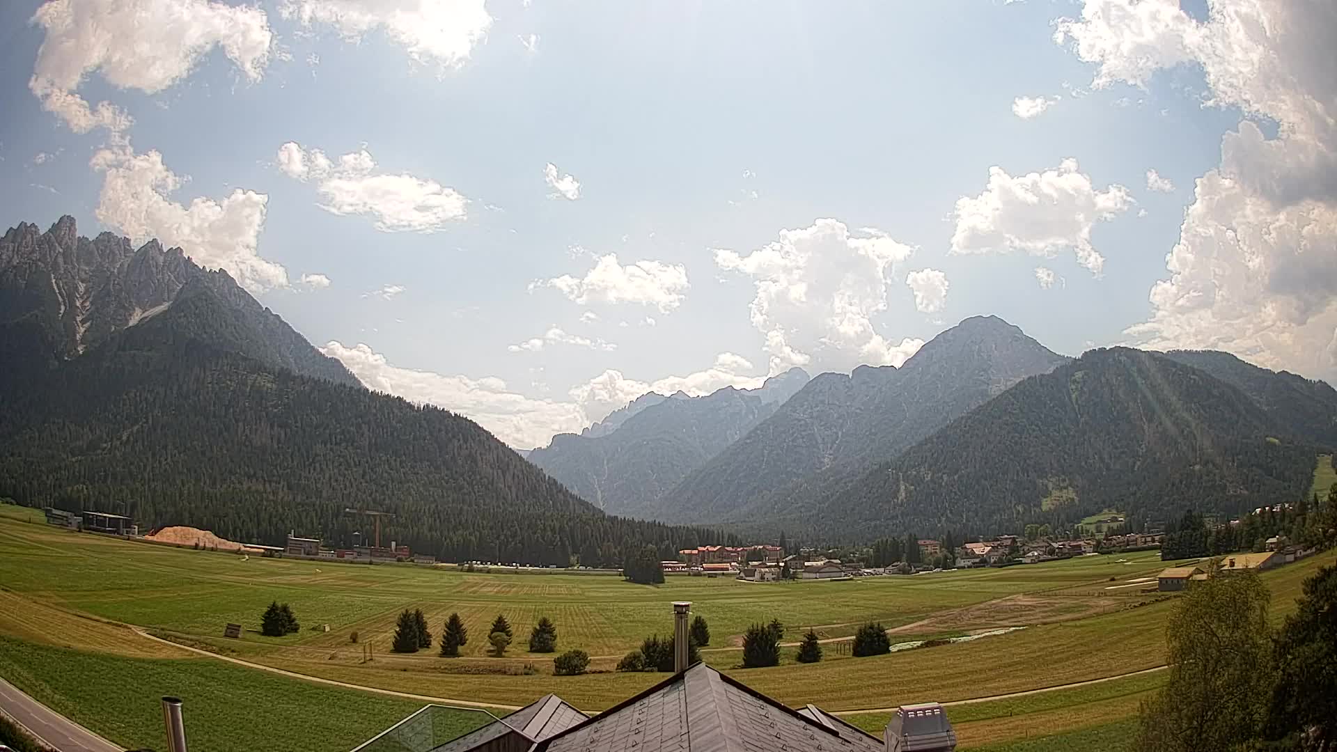 Webcam Toblach Dolomitas – Vista desde el Hotel Rosengarten