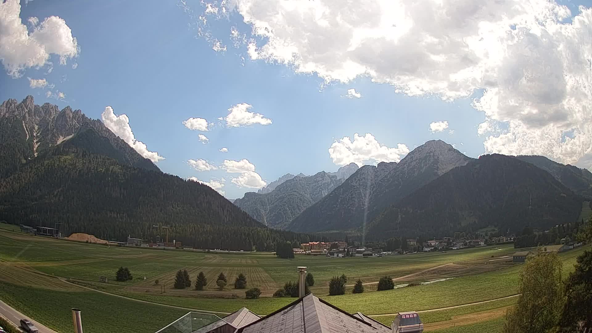 Webcam Toblach Dolomiten – Blick vom Hotel Rosengarten