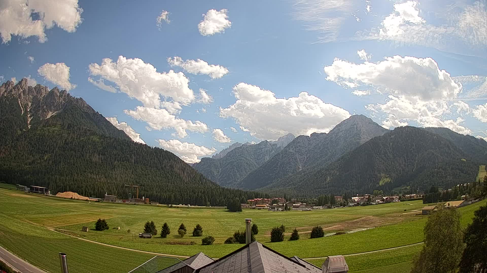 Webcam Toblach Dolomiten – Blick vom Hotel Rosengarten