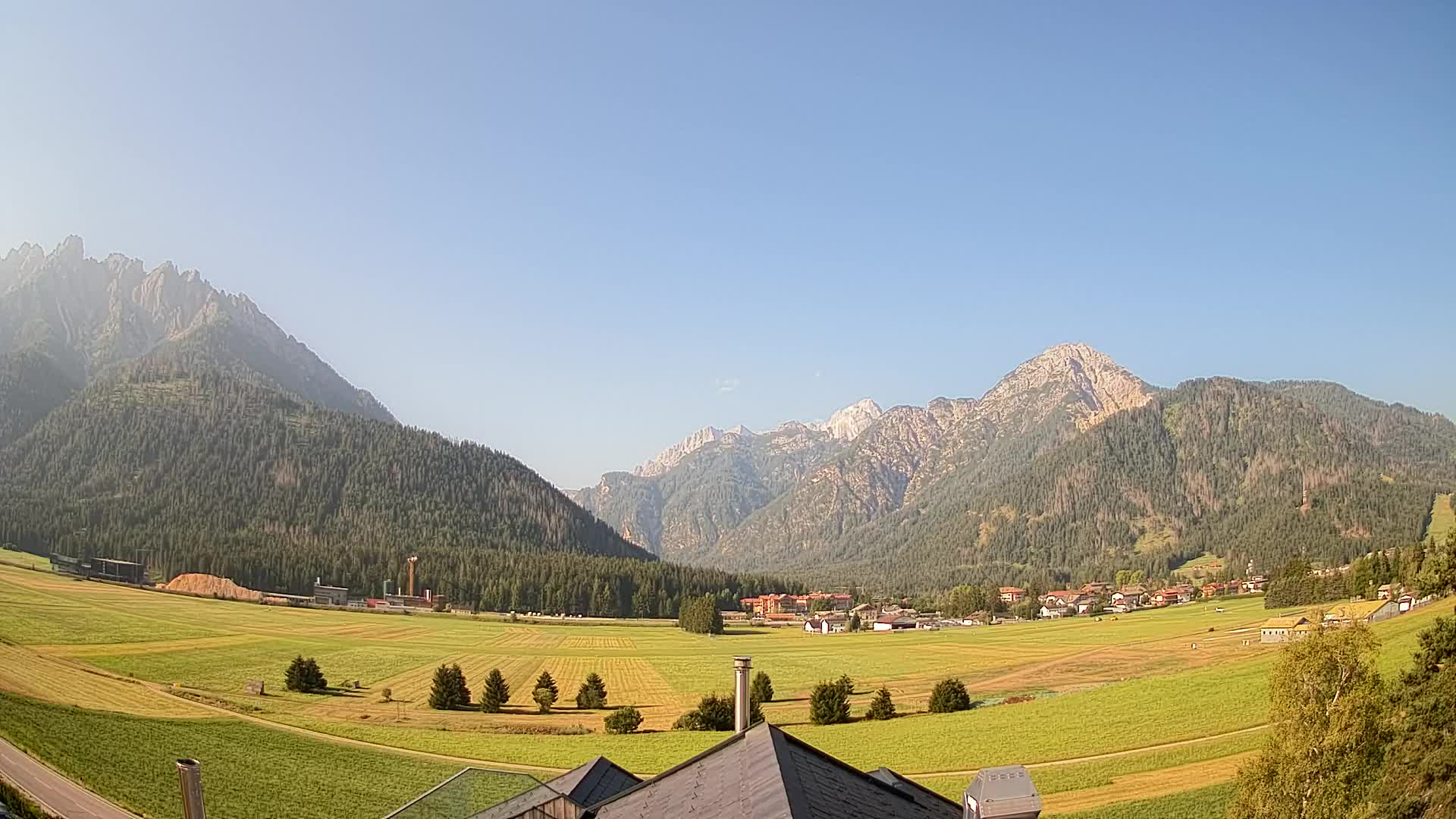 Webcam Toblach Dolomitas – Vista desde el Hotel Rosengarten