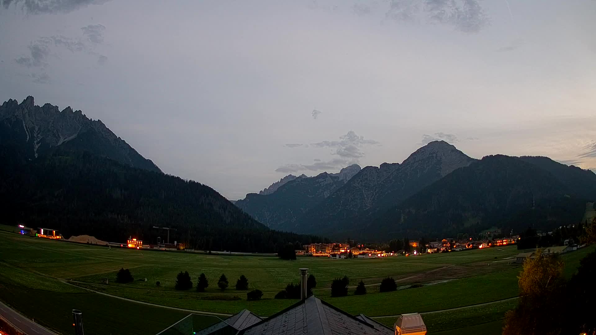Webcam Toblach Dolomitas – Vista desde el Hotel Rosengarten