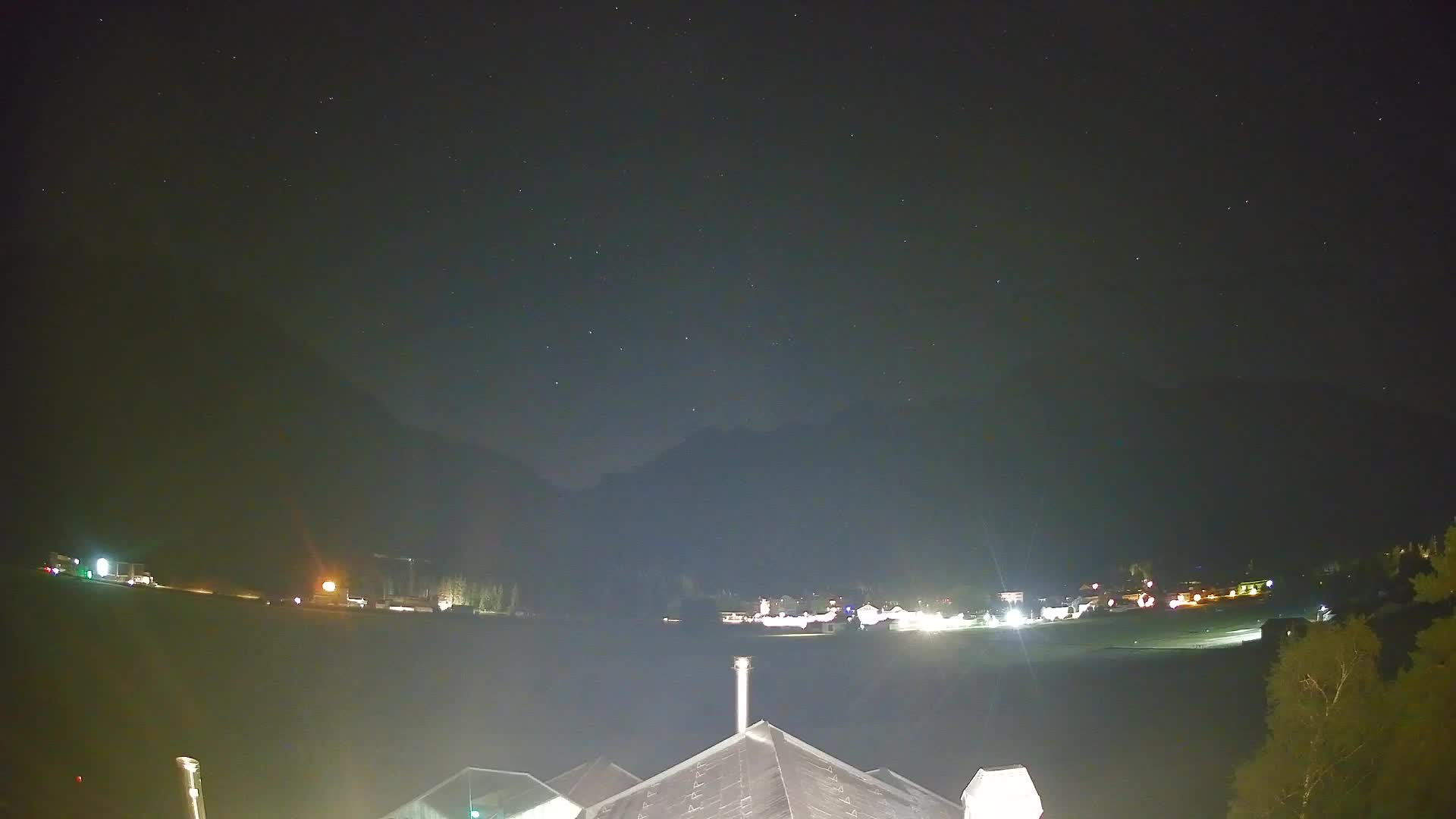 Webcam Toblach Dolomites – View from Hotel Rosengarten