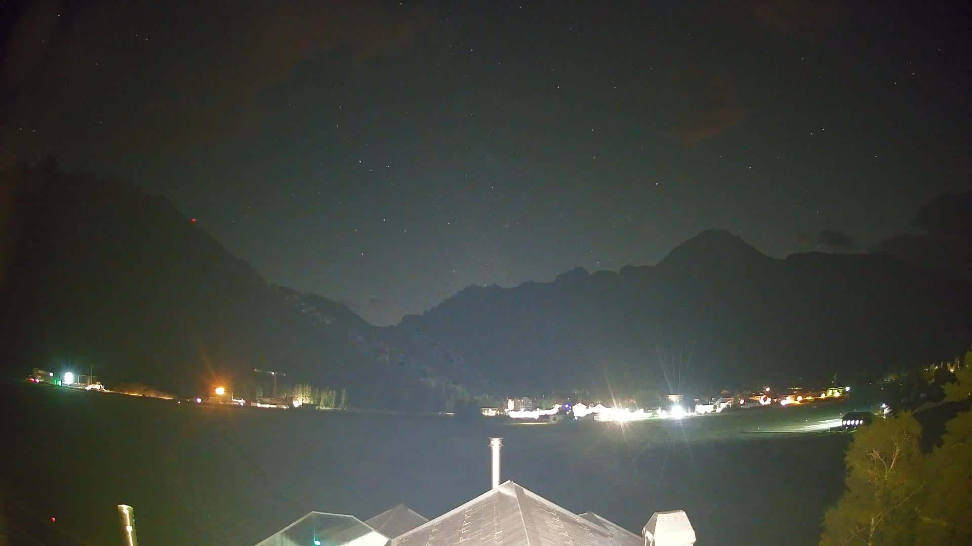 Webcam Toblach Dolomites – View from Hotel Rosengarten